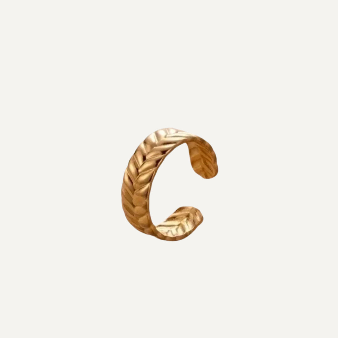 Leaf Gold Ring