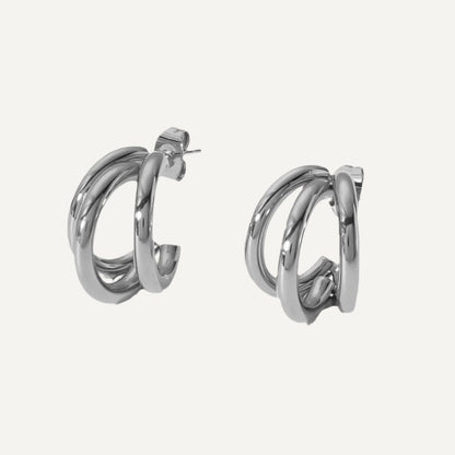 Triple Hoops Earrings