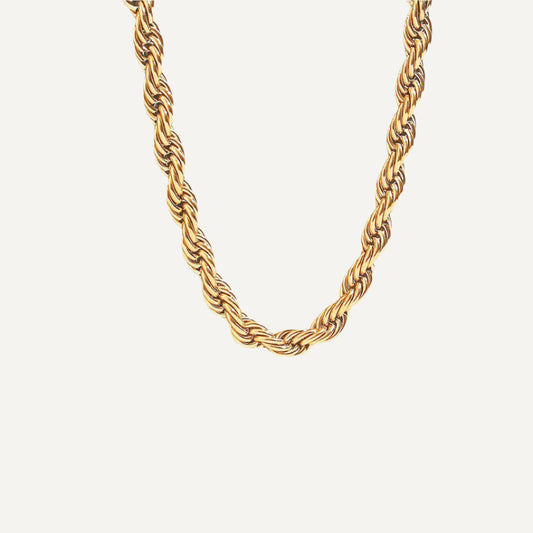 Golden Twist Necklace